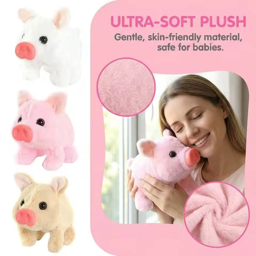 Piggy interactive plush pig toy - view 3